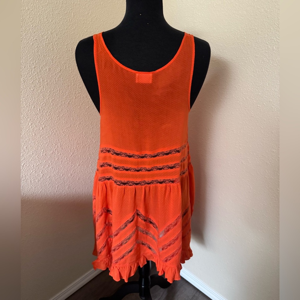 free people Voile and Lace Trapeze Slip - Picture 6 of 6